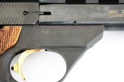 High Standard Victor 22 LR Semi Auto Target Pistol