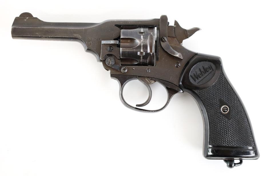 English Webley & Scott Mark IV .38 Revolver