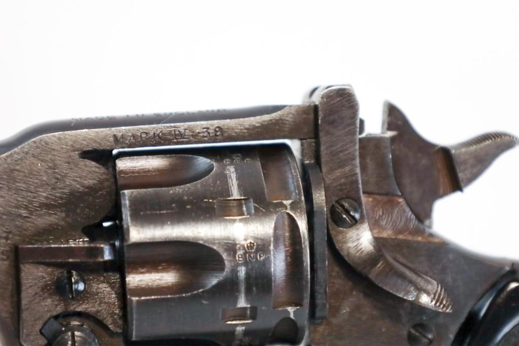 English Webley & Scott Mark IV .38 Revolver