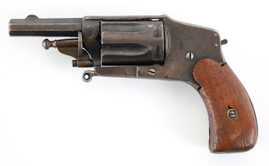 Unmarked Antique .22 Cal Pinfire Revolver