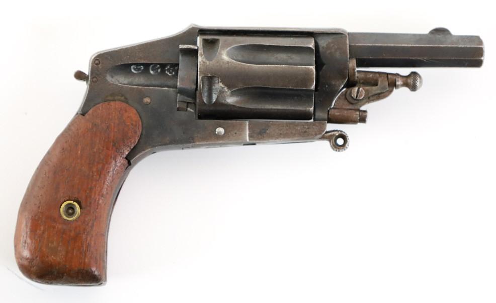 Unmarked Antique .22 Cal Pinfire Revolver