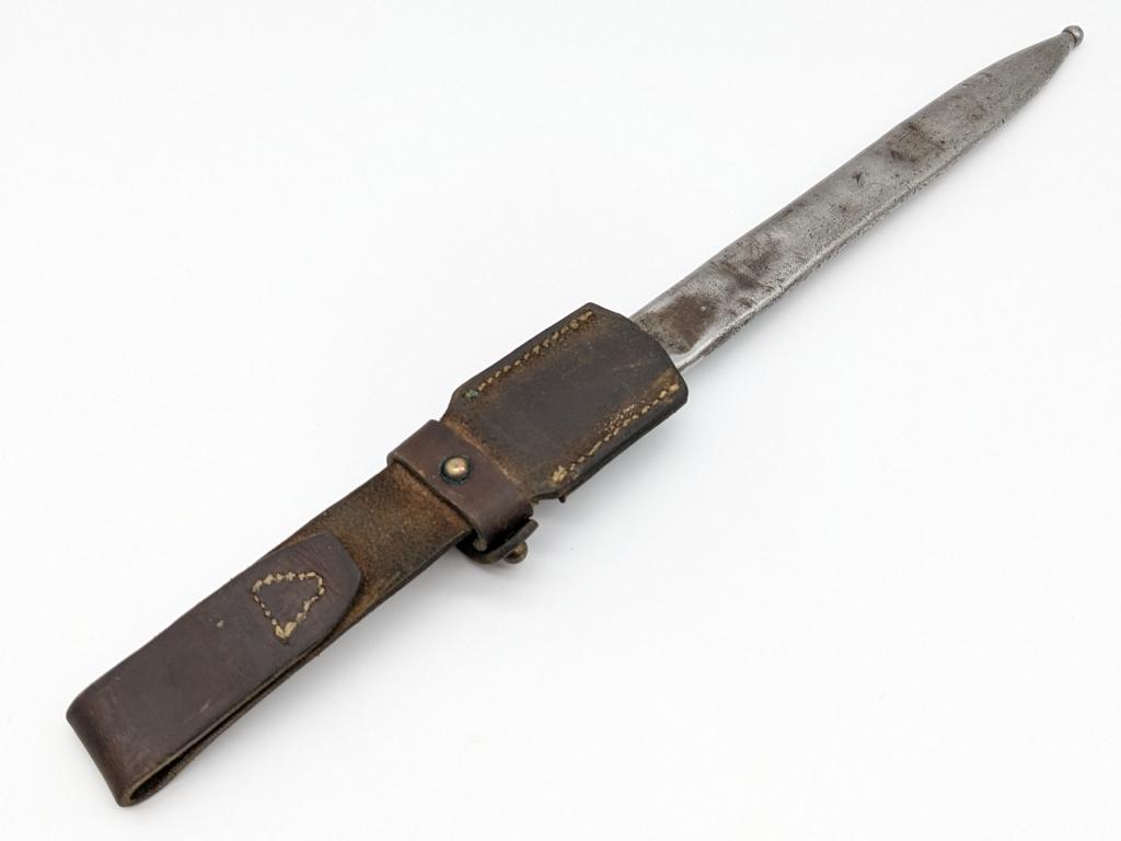 Czech VZ24 CSZ L Mauser Bayonet w/ Scabbard