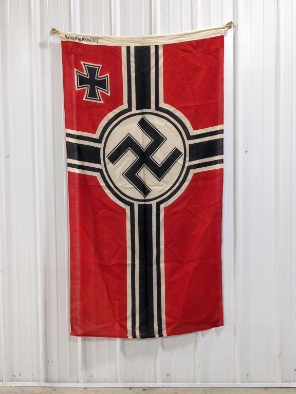 5-1/2ft WW2 German Kriegsmarine Naval Battle Flag