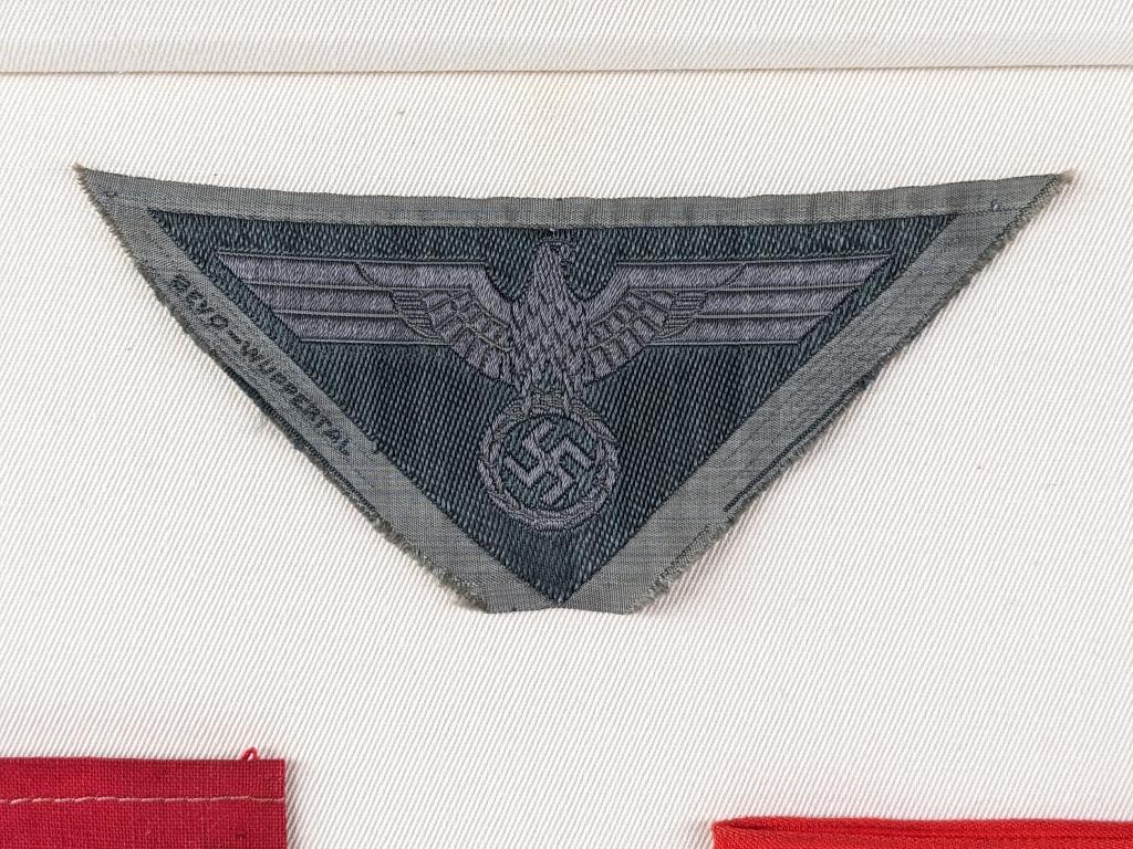 WW2 German & Japanese Patch Display