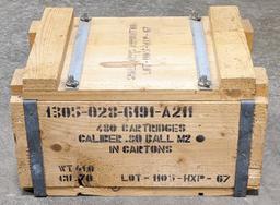 480 Rnds of .30 Cal M2 Ball Surplus Ammunition