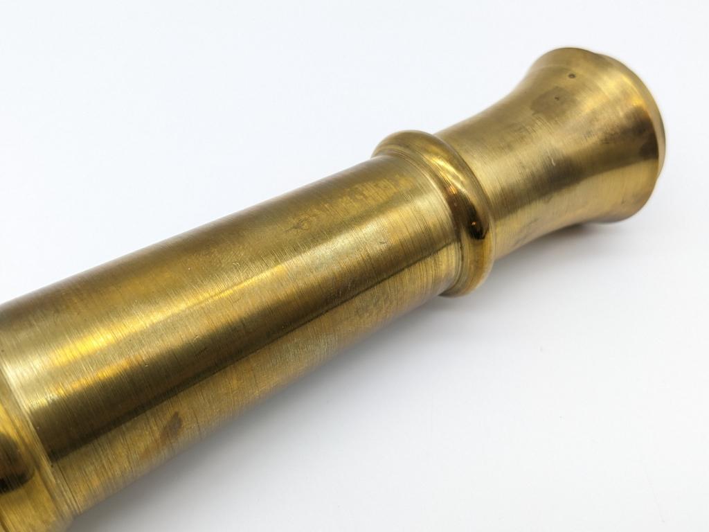 Brass Countertop Functioning Cannon