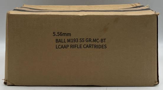 USA Lake City M193 Rifle Ammo 5.56 mm 1000 Count