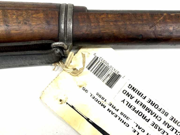 Chilean Mauser Model 1895 308 Cal Bolt Action