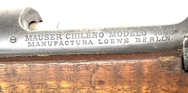 Chilean Mauser Model 1895 308 Cal Bolt Action