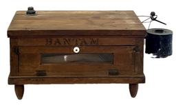 Antique Wooden Incubator Marked Bantam No. 2S16