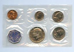 1965 US Mint Uncirculated 5 Coin Set w/envelope