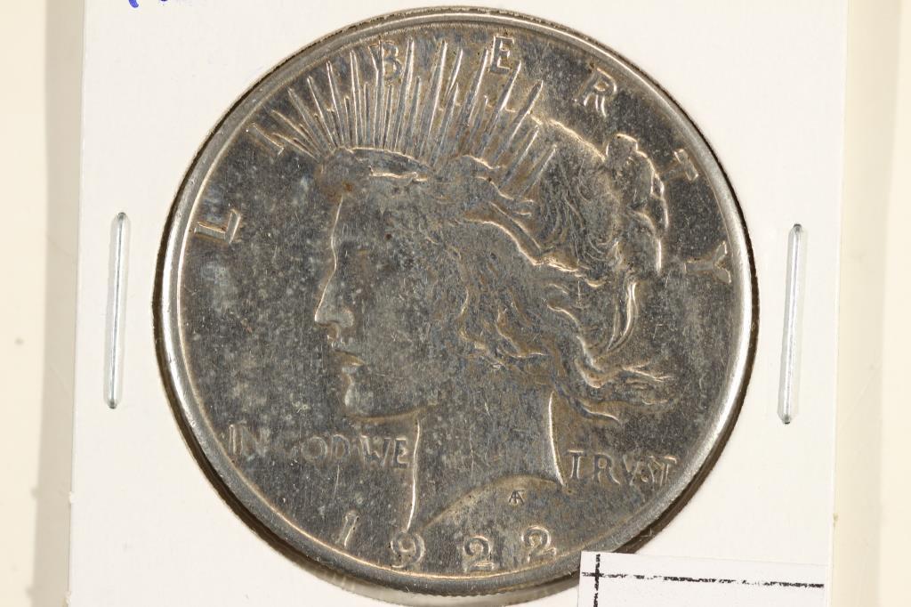 1922-S PEACE SILVER DOLLAR