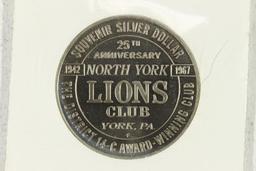 NORTH YORK LIONS CLUB ANNIVERSARY SOUVENIR