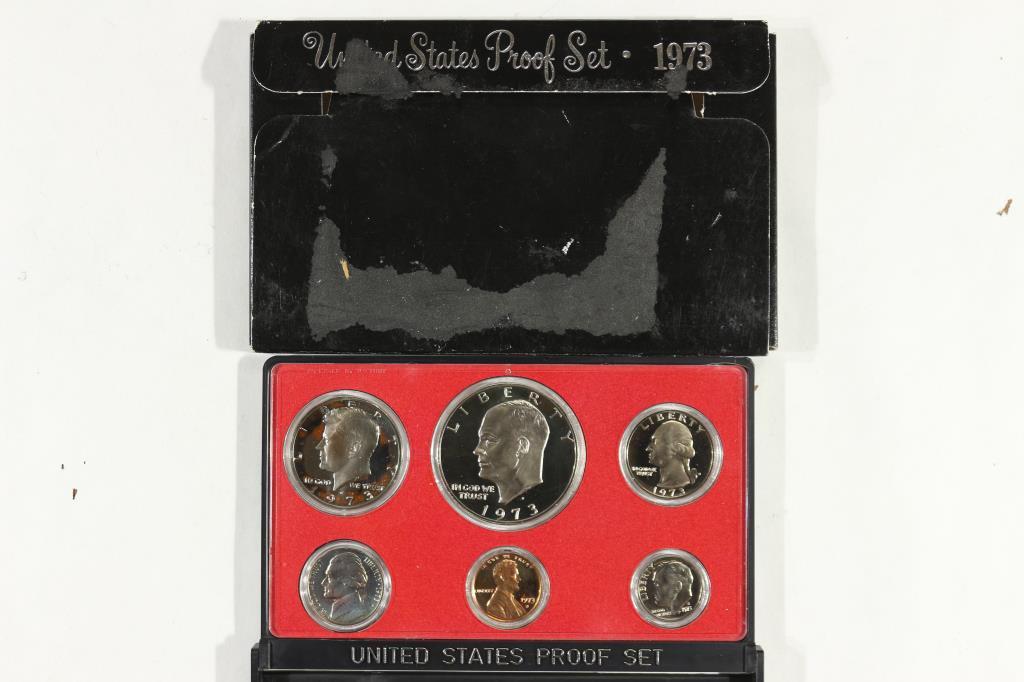 1973 US PROOF SET (WITH BOX)