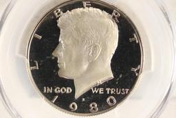 1980-S KENNEDY HALF DOLLAR PCGS PR69 DCAM