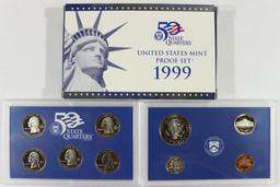 1999 US PROOF SET (WITH BOX)