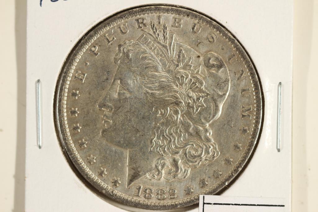 1882-O MORGAN SILVER DOLLAR