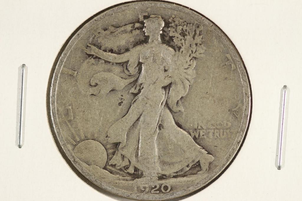 1920 WALKING LIBERTY HALF DOLLAR