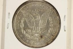 1896 MORGAN SILVER DOLLAR WITH TONING SPOTS