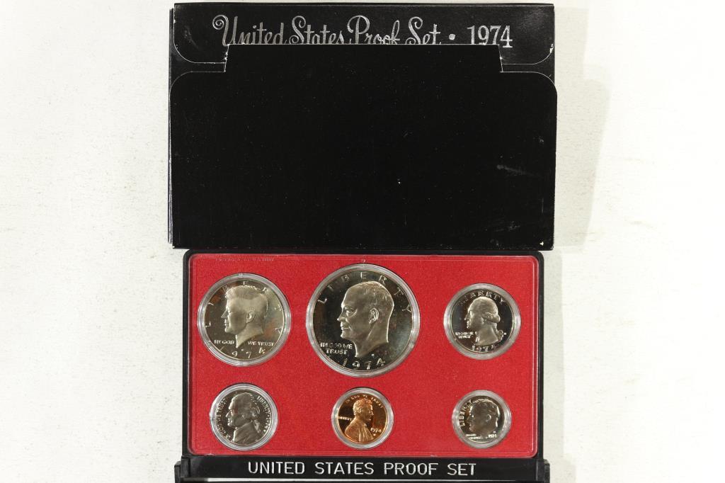 1974 US PROOF SET (WITH BOX)