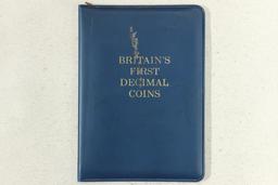 1971 BRITIANS 1ST DECIMAL SET AS SHOWN