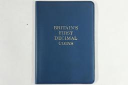 BRITAINS 1ST DECIMAL COIN SET