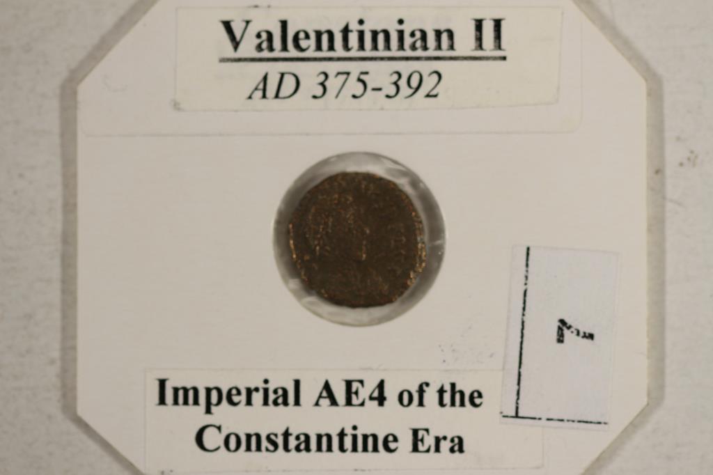 375-392 A.D. VALENTINIAN II ANCIENT COIN