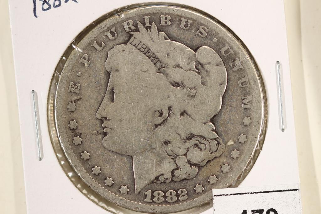 1882 MORGAN SILVER DOLLAR
