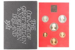 1981 GREAT BRITAIN AND NORTHERN IRELAND PROOF SET