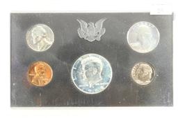 1968 US PROOF SET WITHOUT BOX, 40% SILVER JFK HALF