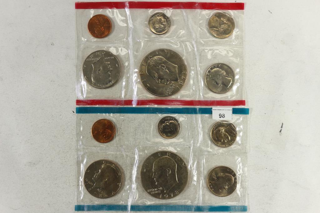 1978 US MINT SET (UNC) P/D (WITHOUT ENVELOPE)