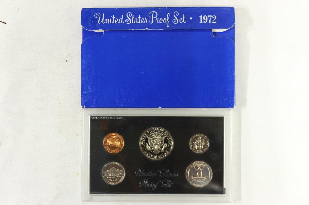 1972 US PROOF SET (WITH BOX)