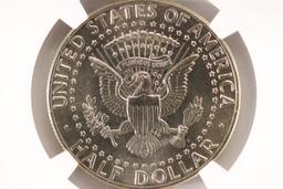 1988-D KENNEDY HALF DOLLAR NGC MS67