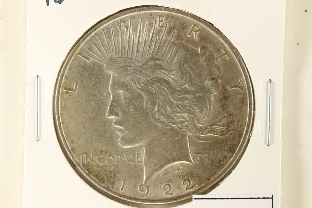 1922 PEACE SILVER DOLLAR