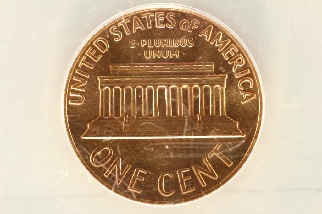 1970-S LARGE DATE LINCOLN CENT ANACS MS65 RED