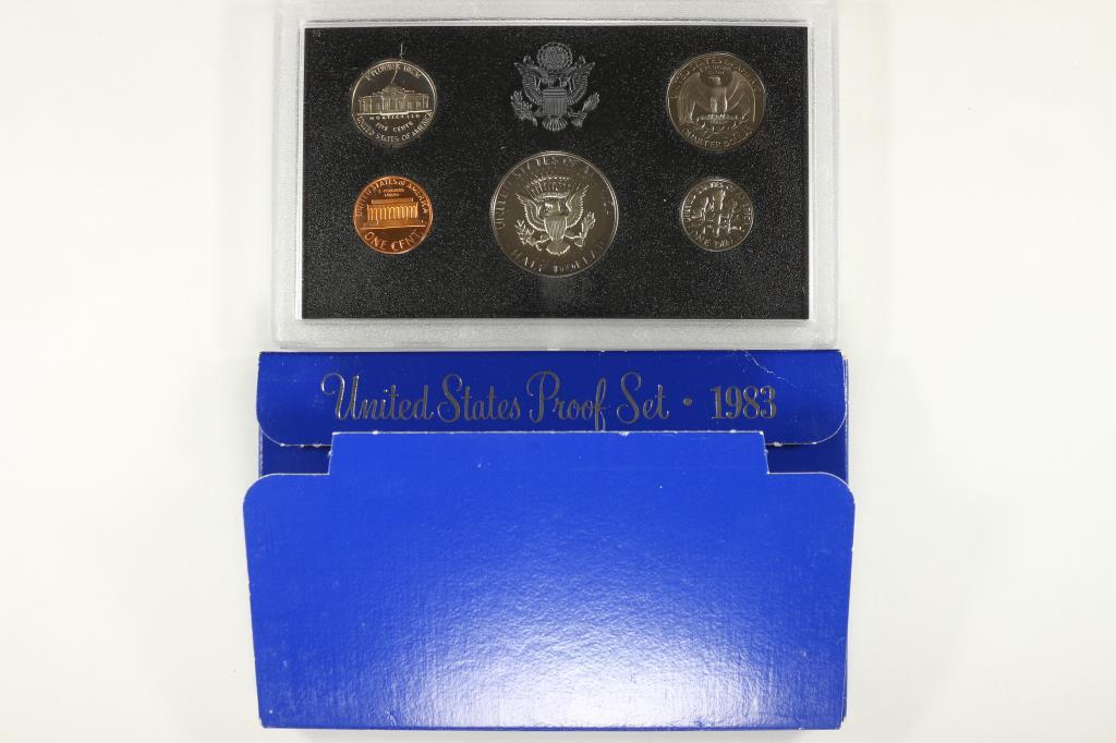 1983 US PROOF SET (WITH BOX)