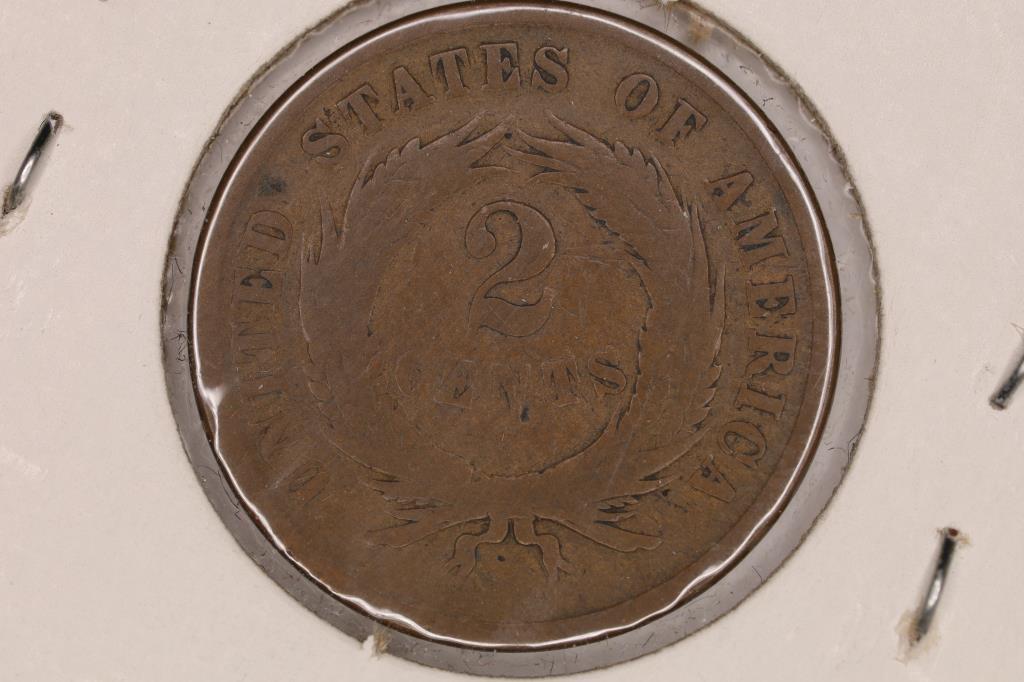 1864 US TWO CENT PIECE