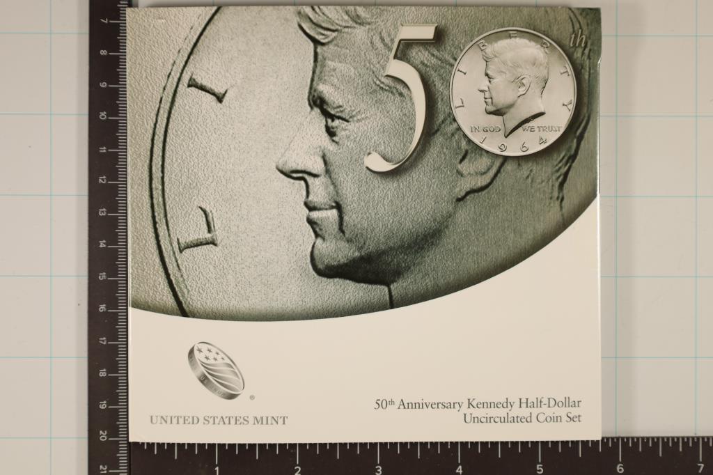 2014-P & D KENNEDY 50TH ANNIVERSARY HALF DOLLAR