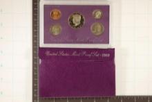 1989 US PROOF SET (WITH BOX)