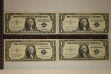2-1935-E, 1957 & 1957-B US $1 SILVER CERTIFICATES