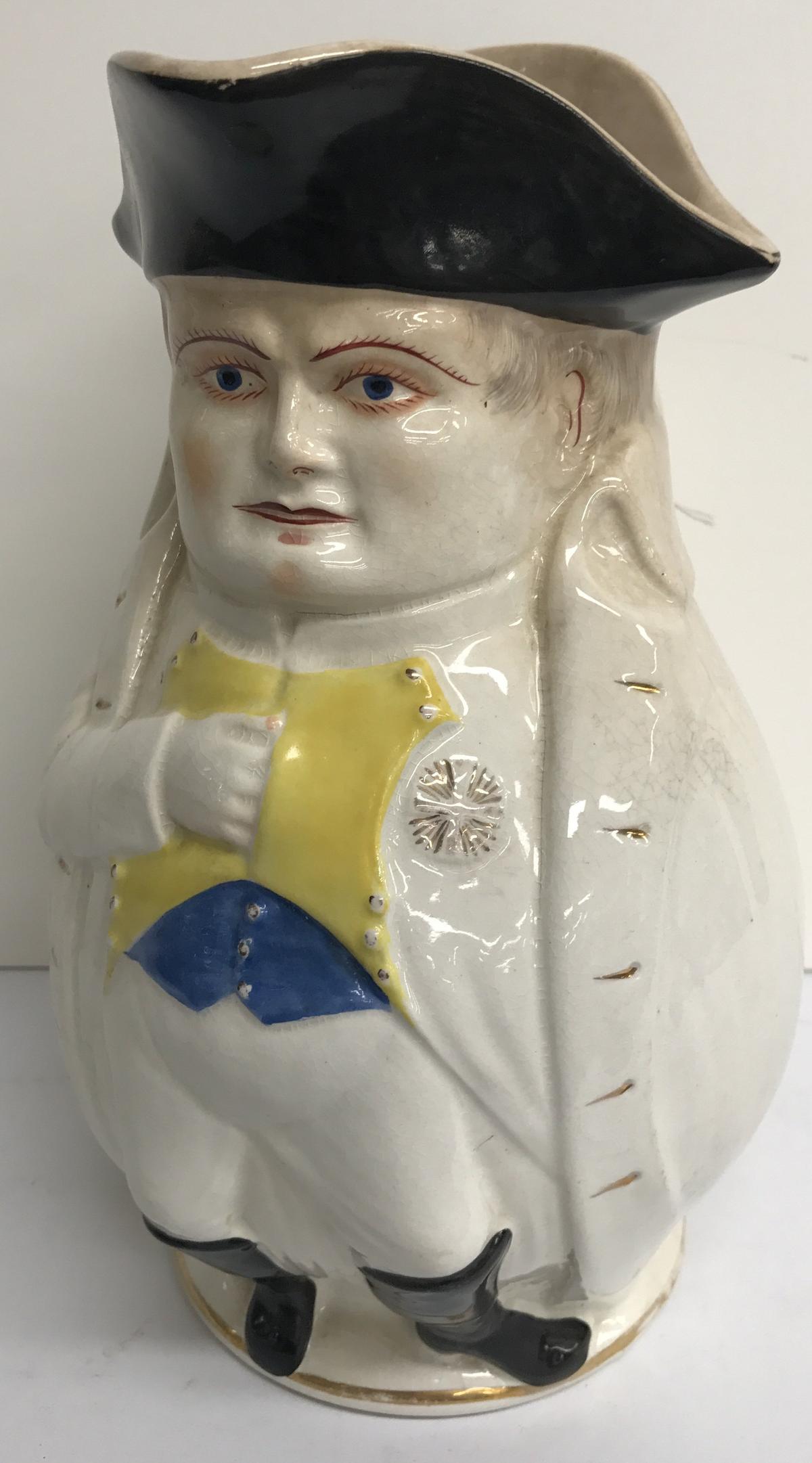 Early Napoleon Toby Jug.