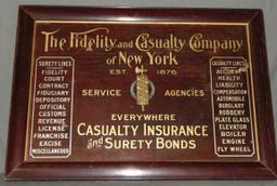 Fidelity & Casualty Insurance Company Sign