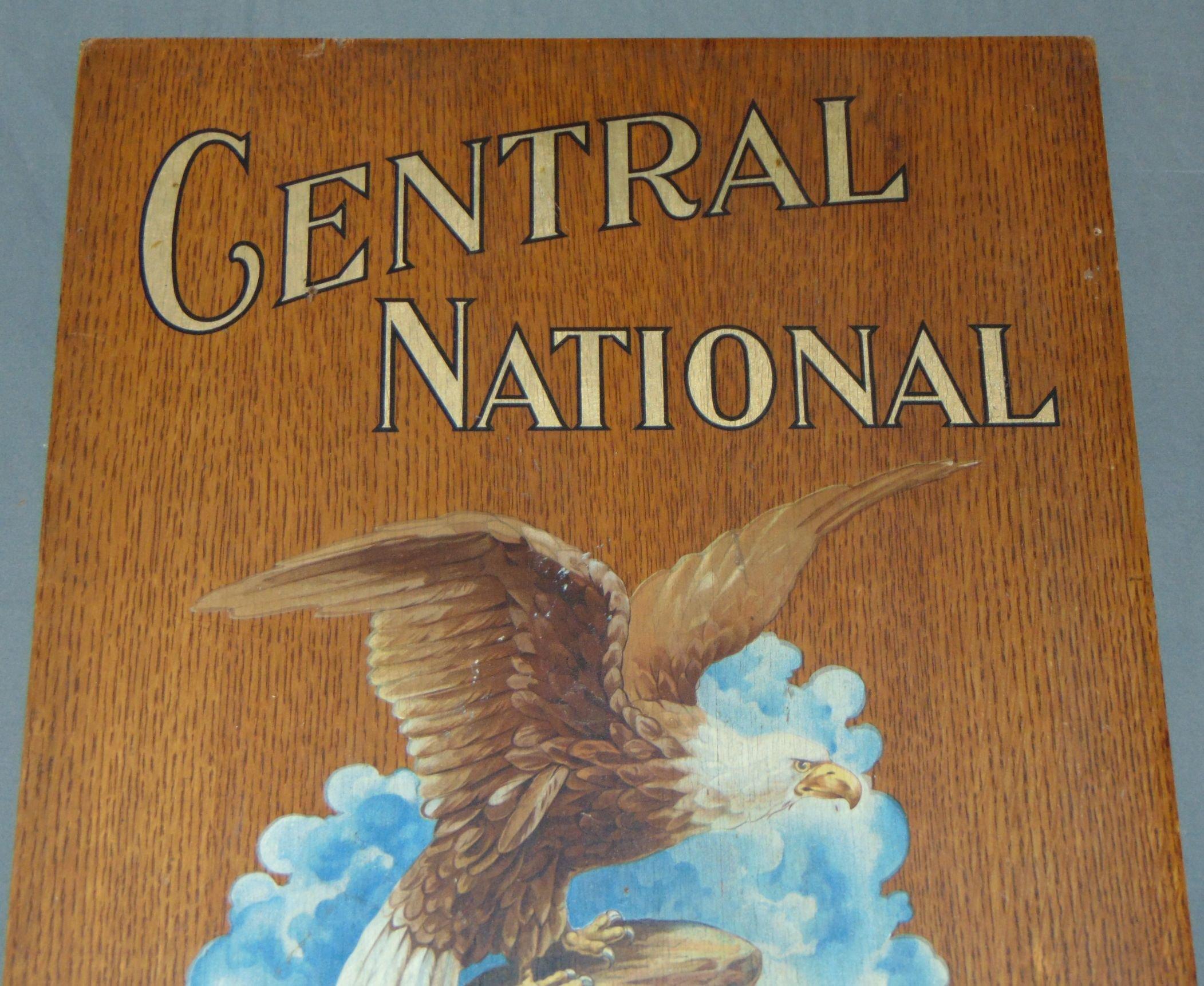 Central National Fire Insurance Company Sign