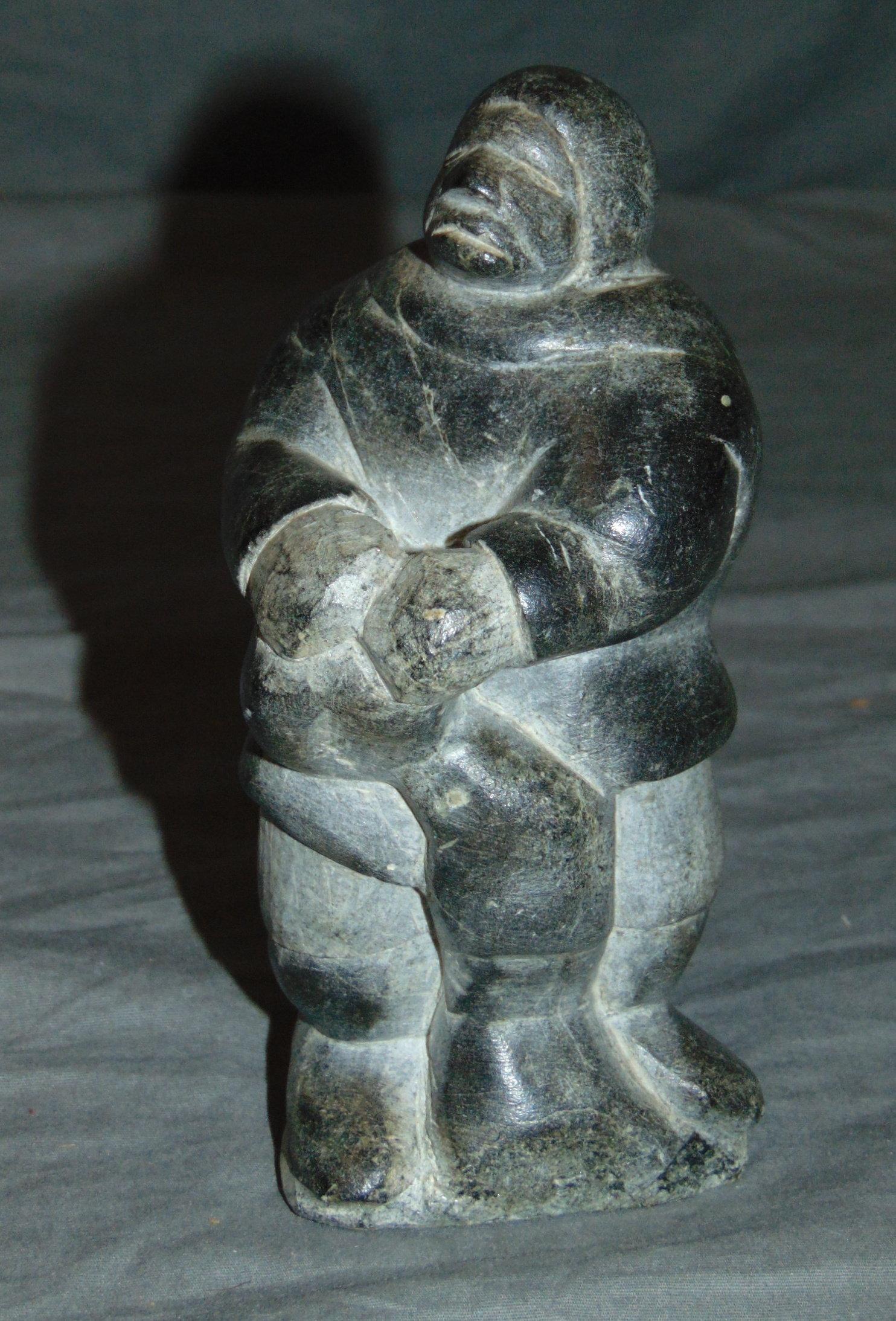 (3) Small Canadian Inuit Sculptures