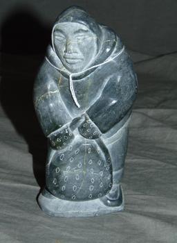 (3) Small Canadian Inuit Sculptures