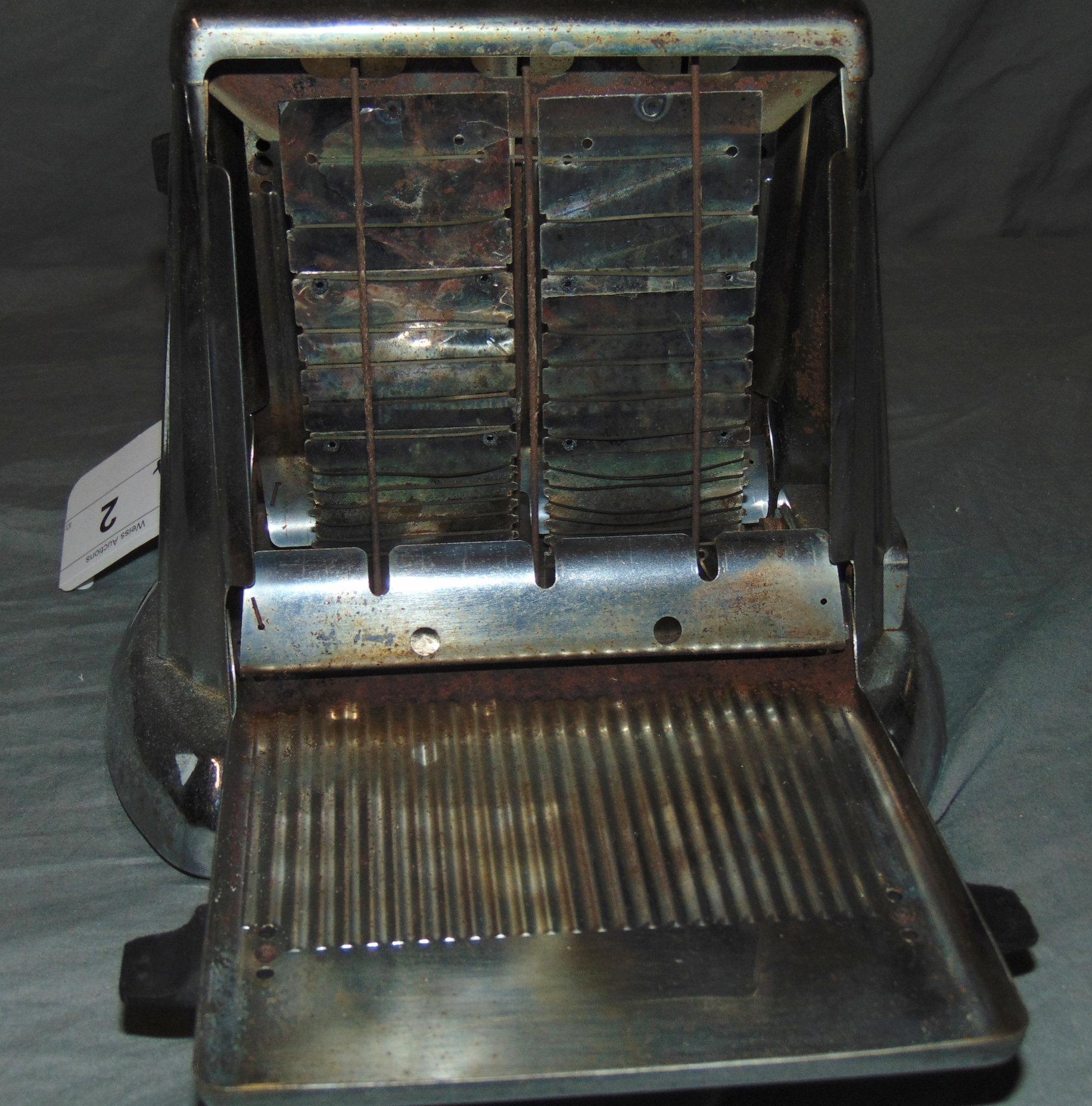 (2) Art Deco Toasters, Handyhot & Elekthermax