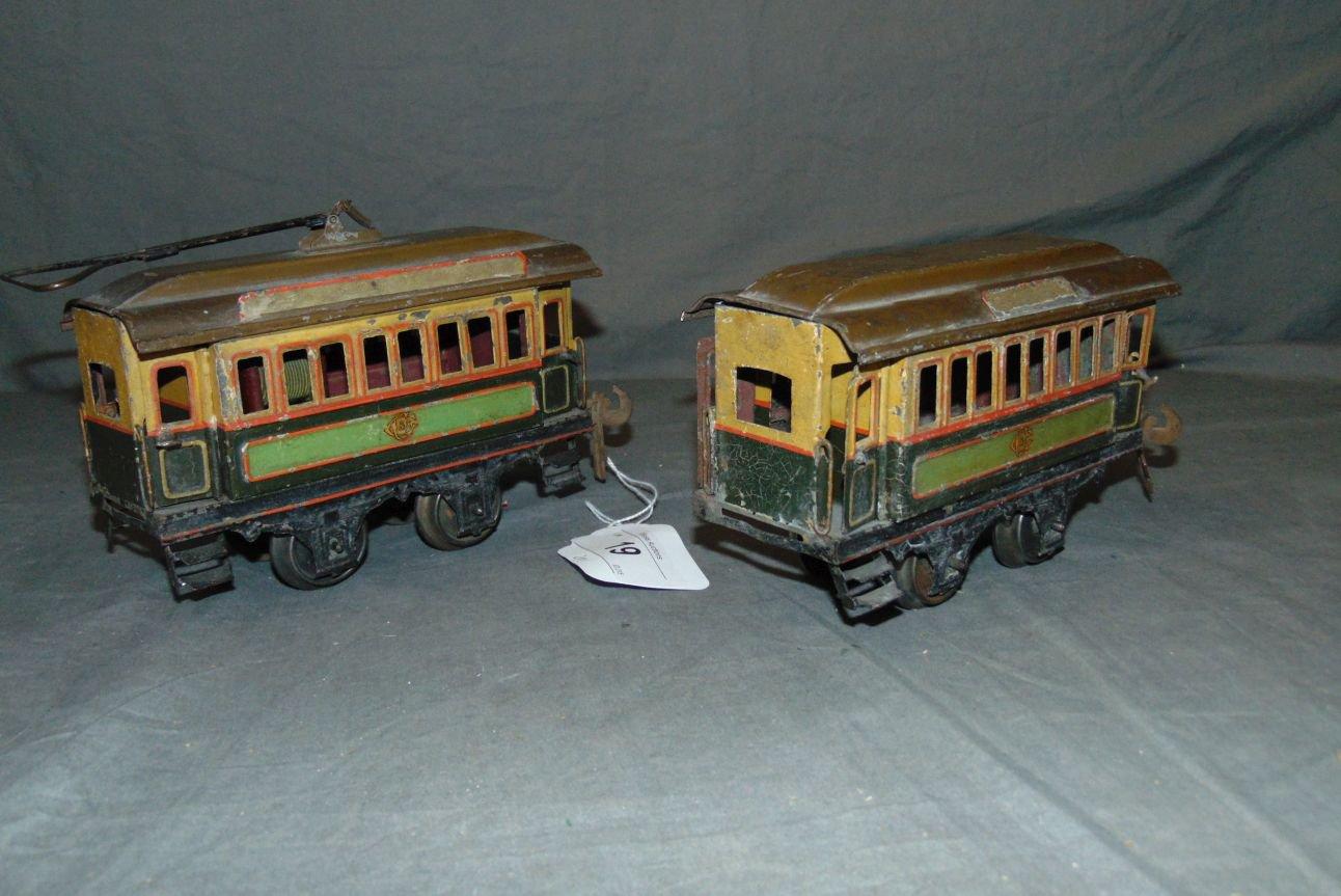 Early Carette Ga 1 Trolley & Trailer