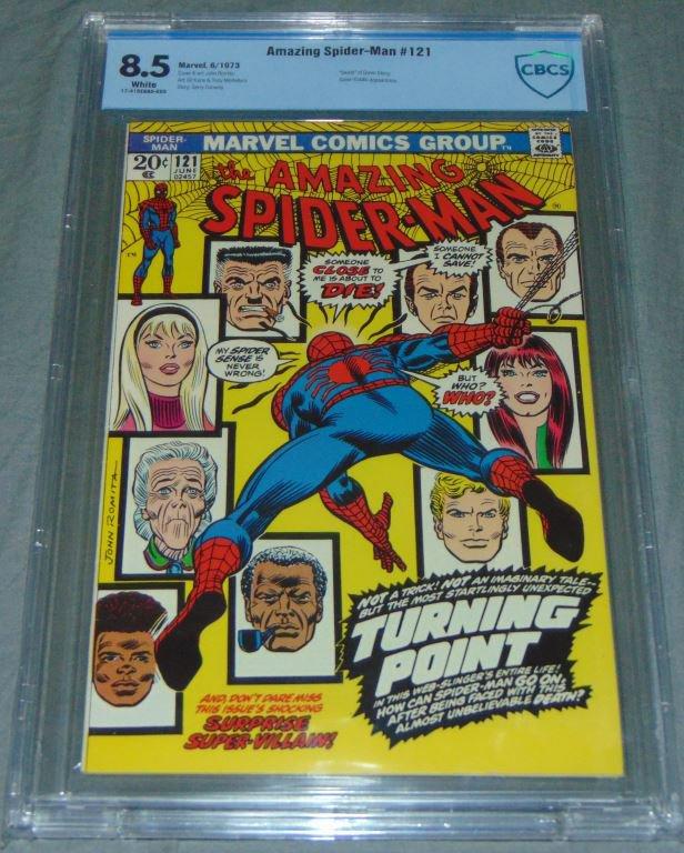 Amazing Spiderman #121 Graded.