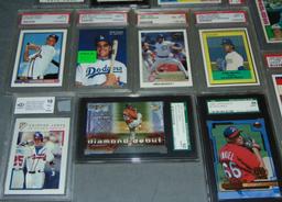 (25) Mixed Graded Baseball Cards