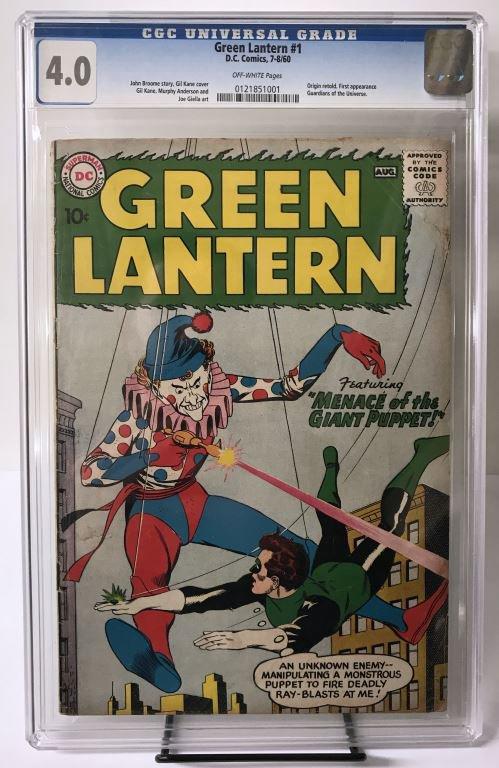 DC, Green Lantern #1, CGC 4.0